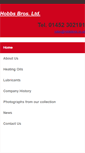 Mobile Screenshot of hobbsbros.co.uk